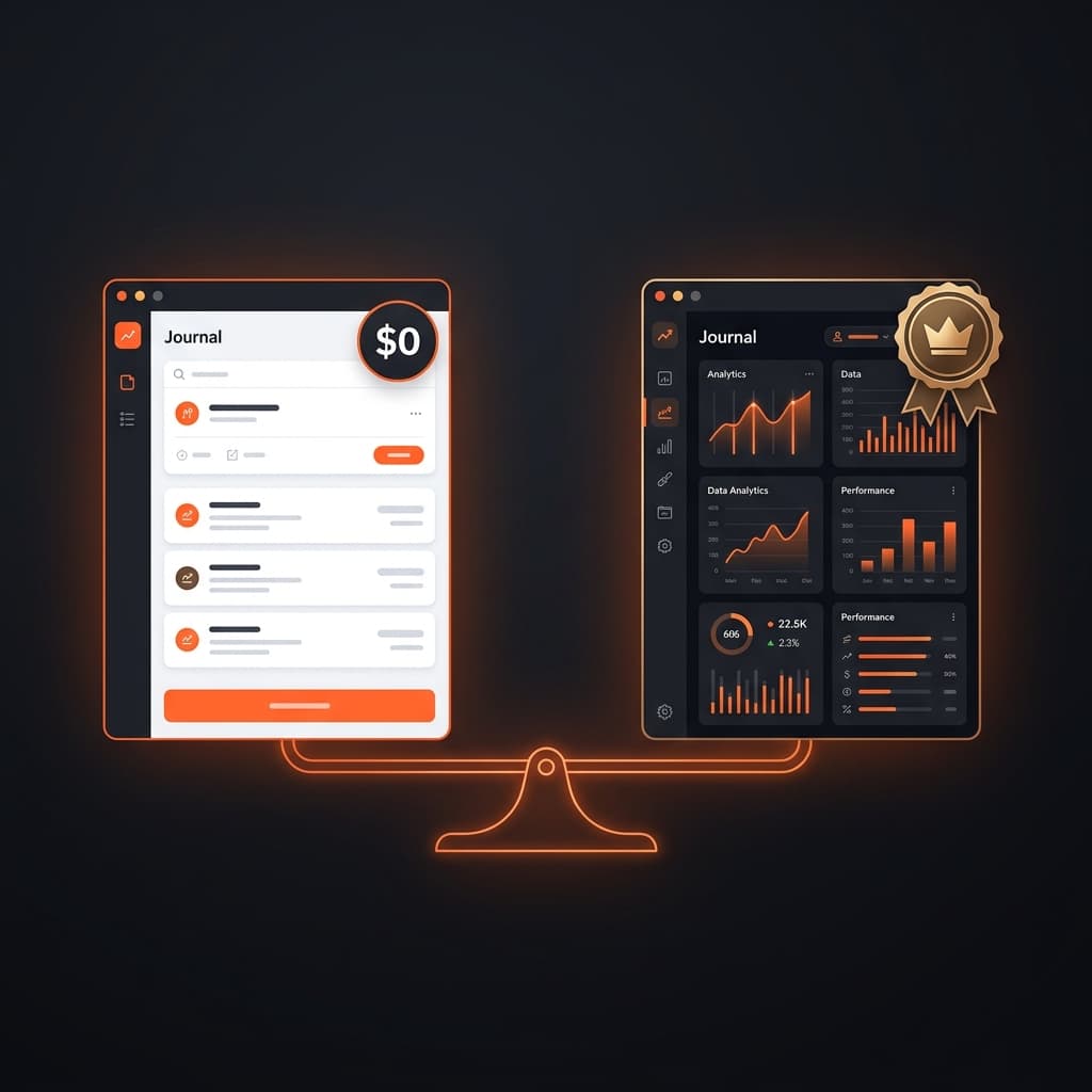 Free vs paid trading journals: what you actually need — Edgelog Trading Log Guide Free vs paid trading journals: what you actually need — Forex & Crypto Trading Journal Guide by Edgelog